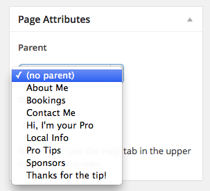 page-attributes